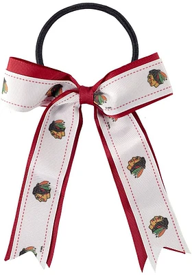 Chicago Blackhawks Bow Kids Hair Ribbons