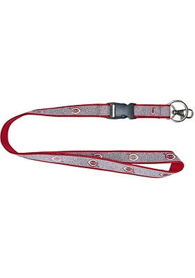 Cincinnati Reds Logo Sparkle Lanyard