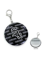 Chicago White Sox Mirror Keychain - Black