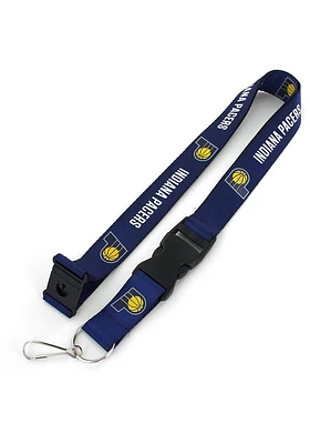 Indiana Pacers Detachable Lanyard - Navy Blue