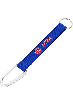 Detroit Pistons Carabiner Keychain - Blue