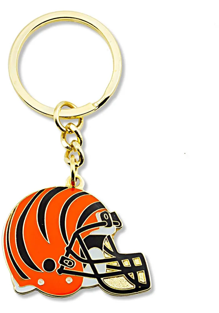 Cincinnati Bengals Helmet Keychain