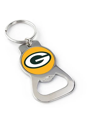 Green Bay Packers Bottle Opener Keychain - Green