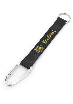 Wichita State Shockers Carabiner Keychain - Yellow