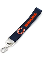 Chicago Bears Deluxe Wristlet Keychain - Navy Blue