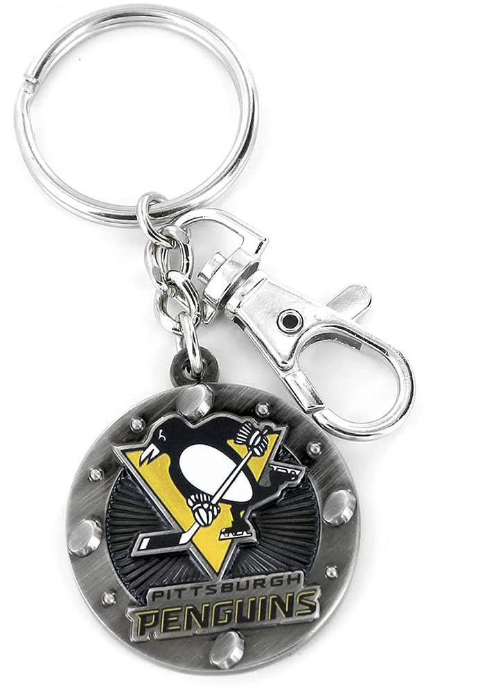 Pittsburgh Penguins Impact Keychain - Yellow
