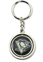 Pittsburgh Penguins Spinning Keychain - Yellow