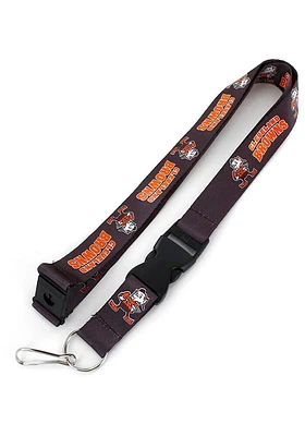 Cleveland Browns Throwback Lanyard - Brown