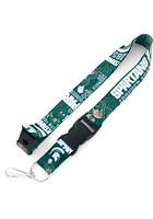 Michigan State Spartans Dynamic Lanyard - Green