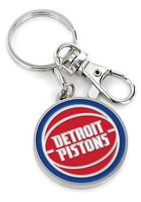 Detroit Pistons Heavyweight Keychain - Red