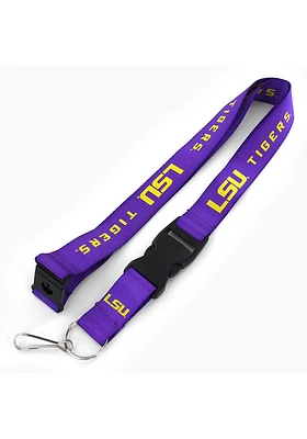 LSU Tigers Purple Lanyard - Purple
