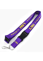 LSU Tigers Purple Lanyard - Purple