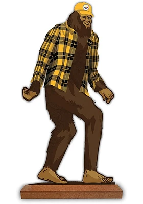 Pittsburgh Steelers 12 Bigfoot Desktop Art Sign