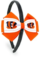 Cincinnati Bengals 2 Tone Bow Youth Headband