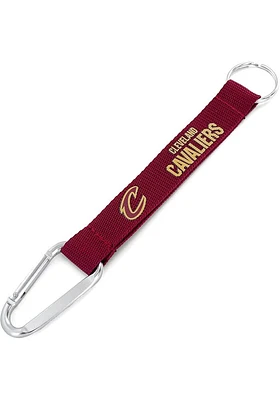 Cleveland Cavaliers Carabiner Lanyard Keychain - Maroon