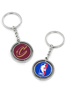 Cleveland Cavaliers Spinning Keychain - Maroon