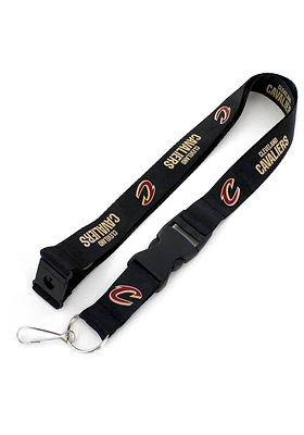 Cleveland Cavaliers Black Lanyard - Maroon