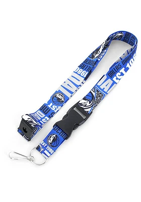 Dallas Mavericks Dynamic Lanyard - Navy Blue