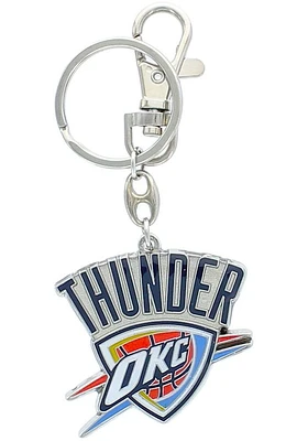 Oklahoma City Thunder Heavyweight Keychain - Blue