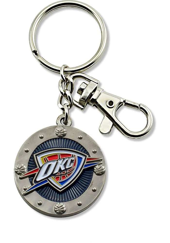 Oklahoma City Thunder Impact Keychain - Blue