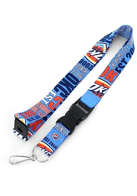 Oklahoma City Thunder Dynamic Lanyard - Blue