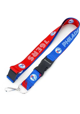 Philadelphia 76ers Crossfade Lanyard - Blue