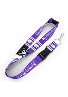 K-State Wildcats Mascot Lanyard - Purple