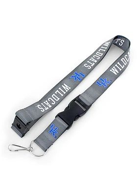 Kentucky Wildcats Charcoal Lanyard - Blue