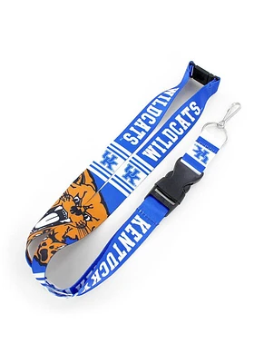 Kentucky Wildcats Mascot Lanyard - Blue