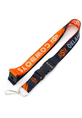 Oklahoma State Cowboys Crossfade Lanyard - Orange