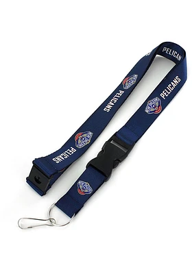 New Orleans Pelicans Blue Lanyard - Navy Blue