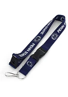 Penn State Nittany Lions Blue Buckle Lanyard - Grey