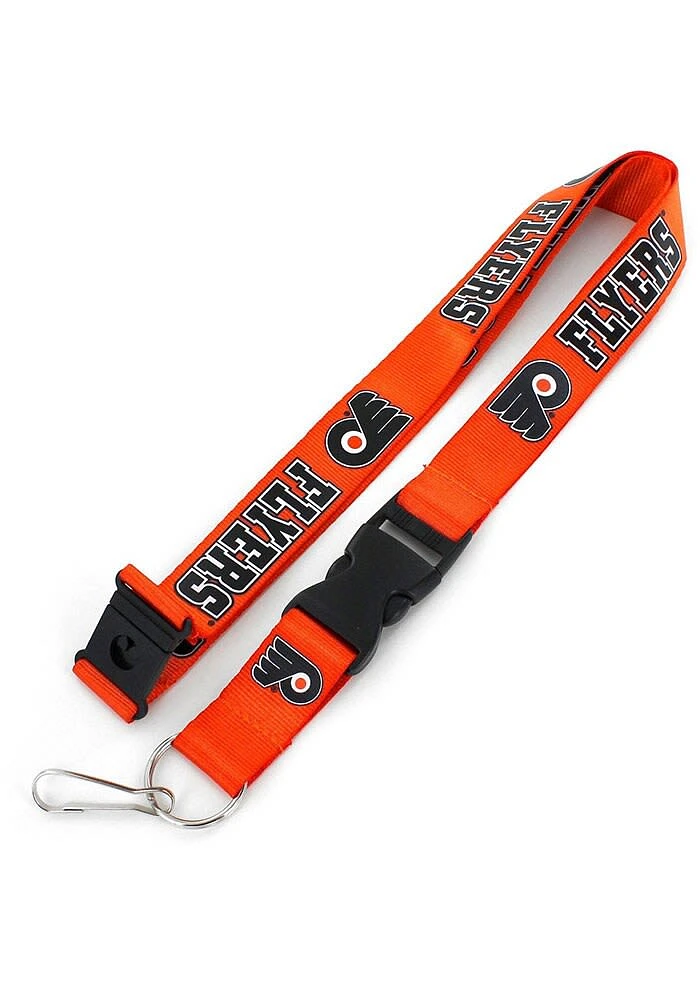 Philadelphia Flyers Orange Buckle Lanyard - Orange