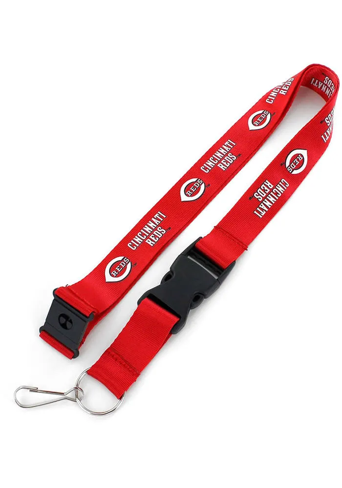 Cincinnati Reds Red Buckle Lanyard