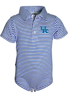 Kentucky Wildcats Baby Blue Carson Short Sleeve One Piece Polo