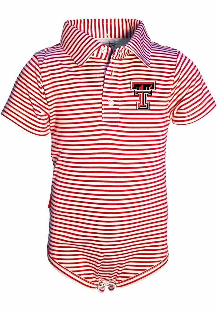 Texas Tech Red Raiders Baby Carson Short Sleeve One Piece Polo