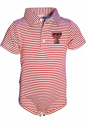 Texas Tech Red Raiders Baby Carson Short Sleeve One Piece Polo