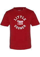 Oklahoma Sooners Toddler Cardinal Toni Little Champ Short Sleeve T-Shirt