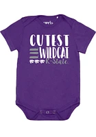 K-State Wildcats Baby Purple Future Wildcat One Piece