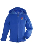 Kansas Jayhawks Toddler Henry Long Sleeve Full Zip Sweatshirt - Blue