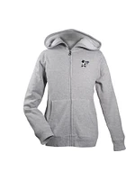 K-State Wildcats Toddler Henry Long Sleeve Full Zip Sweatshirt - Grey