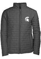Michigan State Spartans Youth Grey Elliot Light Weight Jacket