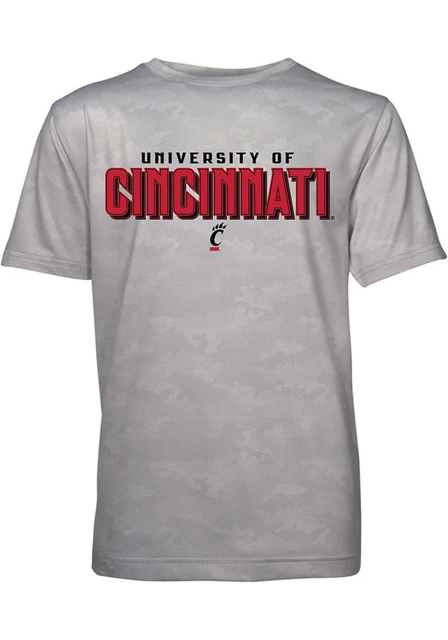 Cincinnati Bearcats Toddler Grey Hudson Short Sleeve T-Shirt