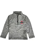 Ohio State Buckeyes Toddler Grey Matthew Long Sleeve 1/4 Zip