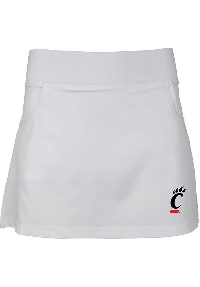 Cincinnati Bearcats Toddler White Sara Skort Bottoms Shorts