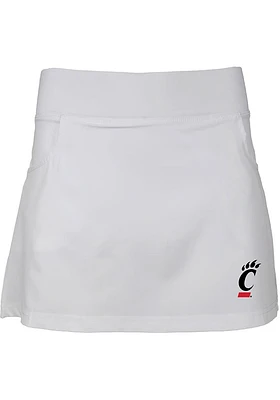 Cincinnati Bearcats Youth White Sara Skort Shorts