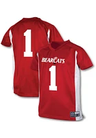 Cincinnati Bearcats Youth Red Team Football Jersey