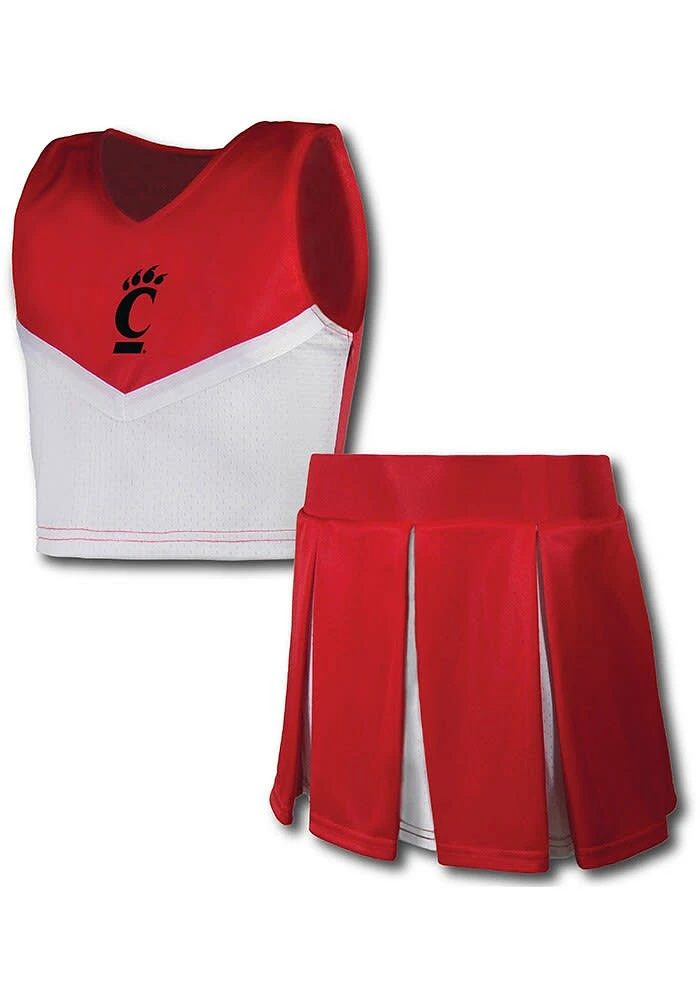 Cincinnati Bearcats Girls Red 2 Piece Set Cheer