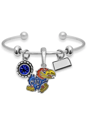 Kansas Jayhawks Home Sweet School Womens Bracelet