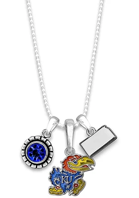 Kansas Jayhawks Home Sweet School Necklace